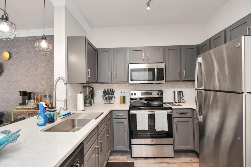 Luxury 1Br Apt ,Nrg ,Downtown ,Med Center,Galleria Houston Extérieur photo