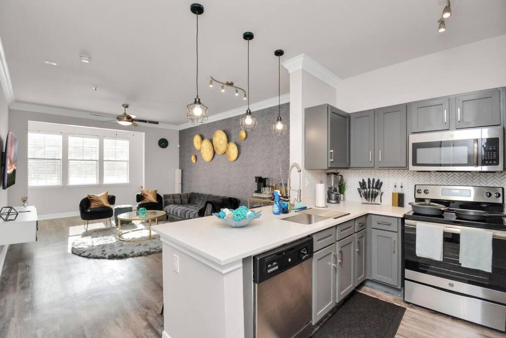 Luxury 1Br Apt ,Nrg ,Downtown ,Med Center,Galleria Houston Extérieur photo